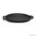 Pre-Seasoned Cast Iron Pizza and Baking Pan (13.5. Inch) Natural Finish Enhanced Heat Retention and Dispersion | Stove Oven Grill or Campfire - B072MHKMPJ